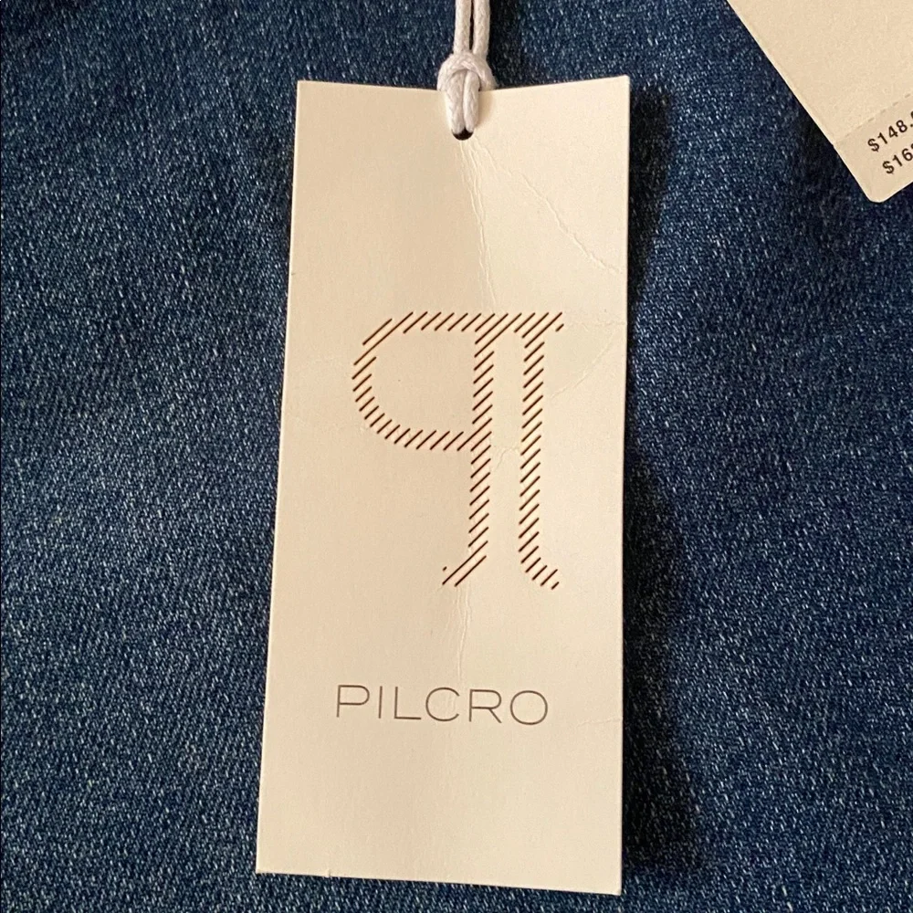 Pilcro NWT A-Line Trapeze High-Rise Wide-Leg Jeans Size 28 Anthropolgie - Picture 8 of 16